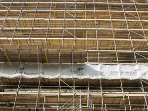 Major construction scaffolding projects by Crossway Scaffolding