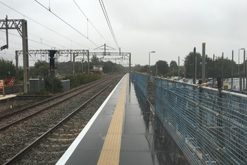 Crossway Rail Division undertakes 150 metre long temporary railway platform